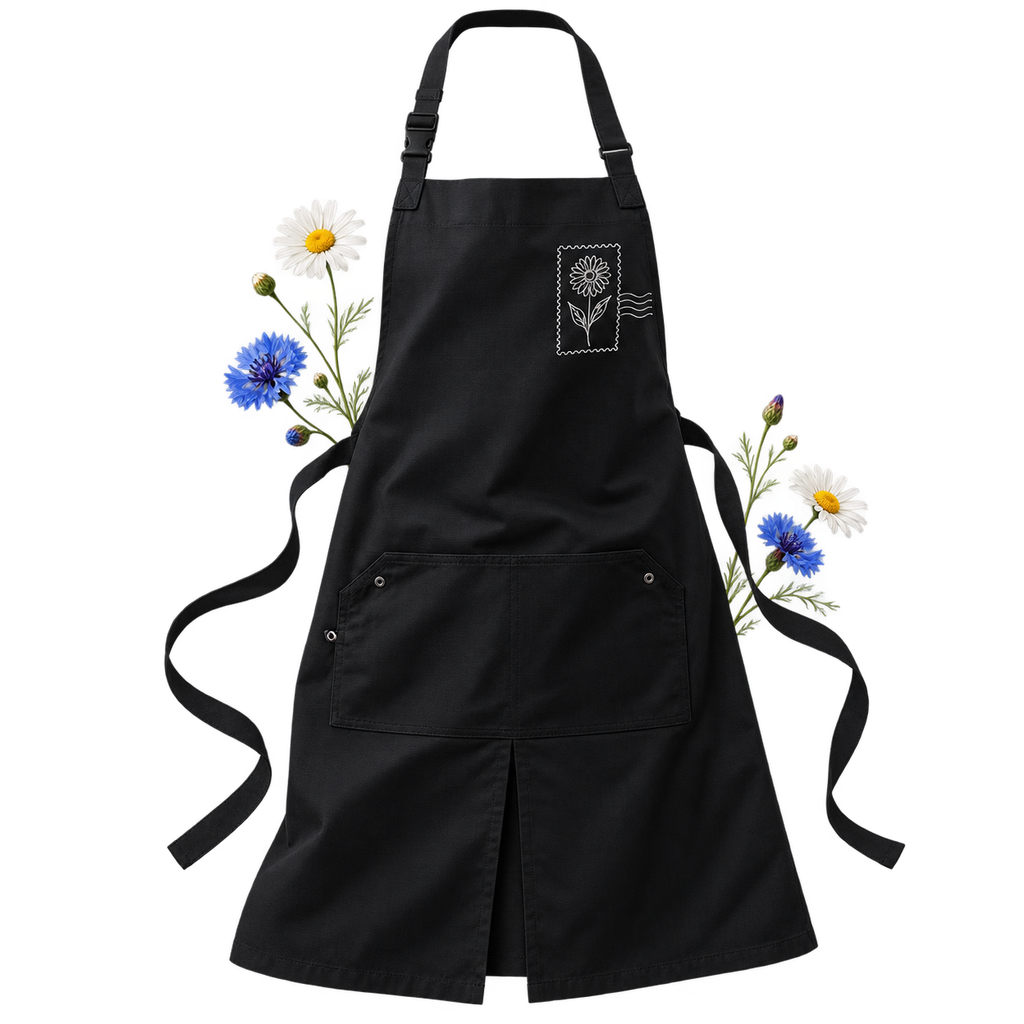 Premier PR023 Utility 2.0 Ripstop Apron — centre split and riveted centre pocket