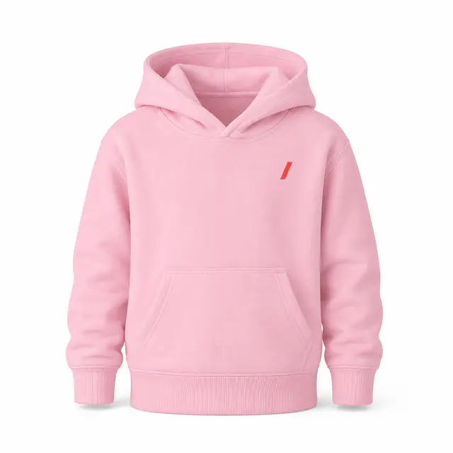 Rabbit Skins 3326 Toddler Pullover Fleece Hoodie — 7.5 oz cotton-polyester fleece, side-seamed