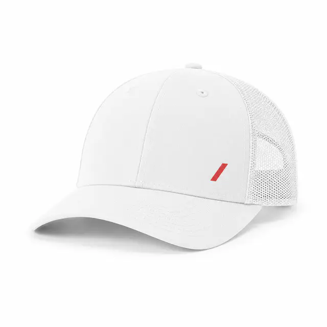 Richardson 115 Low Pro Trucker Cap — low-profile twill and mesh snapback