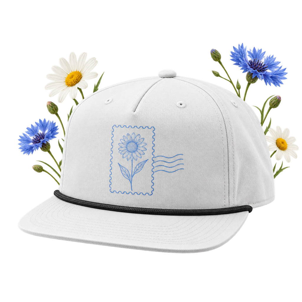Richardson 256 with a structured, mid-profile and 5-panel crown and flat brim