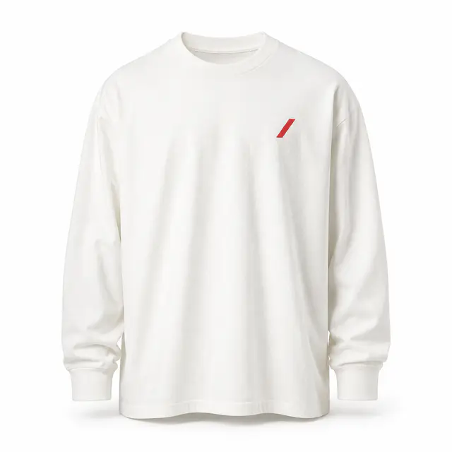 Shaka Wear SHMOL Max Heavyweight Oversized Long Sleeve — mock neck and wide fit