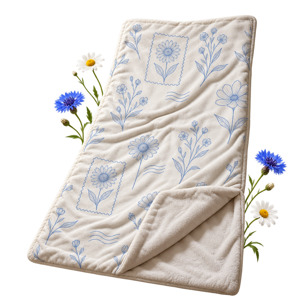 Sleeping Bag, a sleeping bag with an enclosing textile body