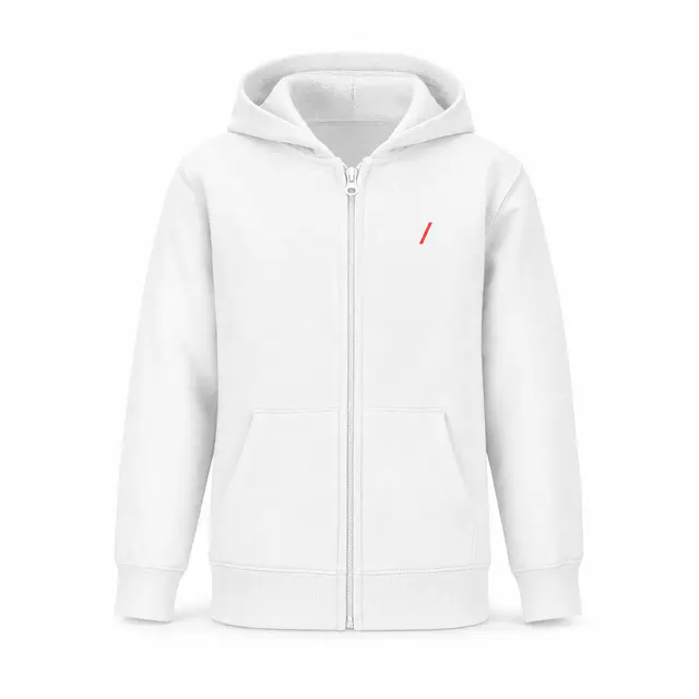 SOL'S 02092 Stone Kids Zip Hoodie — 260 GSM ring-spun cotton-polyester, full-zip, tubular construction