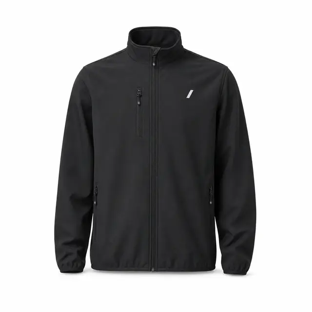 SOL'S 03827 Falcon Men Softshell Jacket — 270 GSM recycled polyester-elastane softshell, fleece-lined