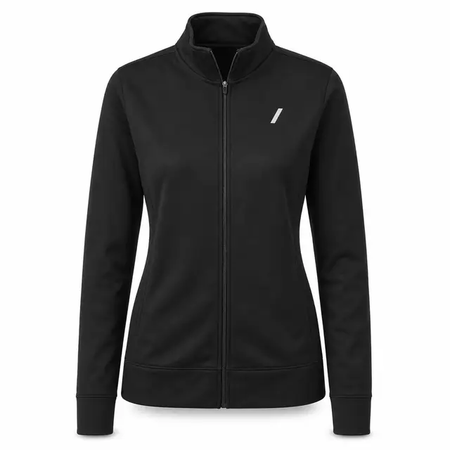 Sport-Tek LST241 Women's Sport-Wick Fleece Full-Zip Jacket — 5.5 oz polyester fleece, slim fit