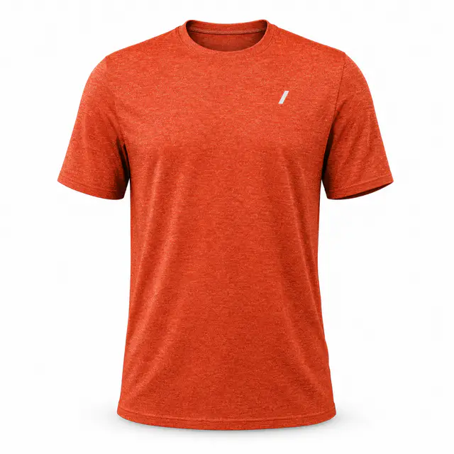 Sport-Tek ST360 Heather Contender Tee — 3.8 oz polyester jersey, heathered look, crew neck