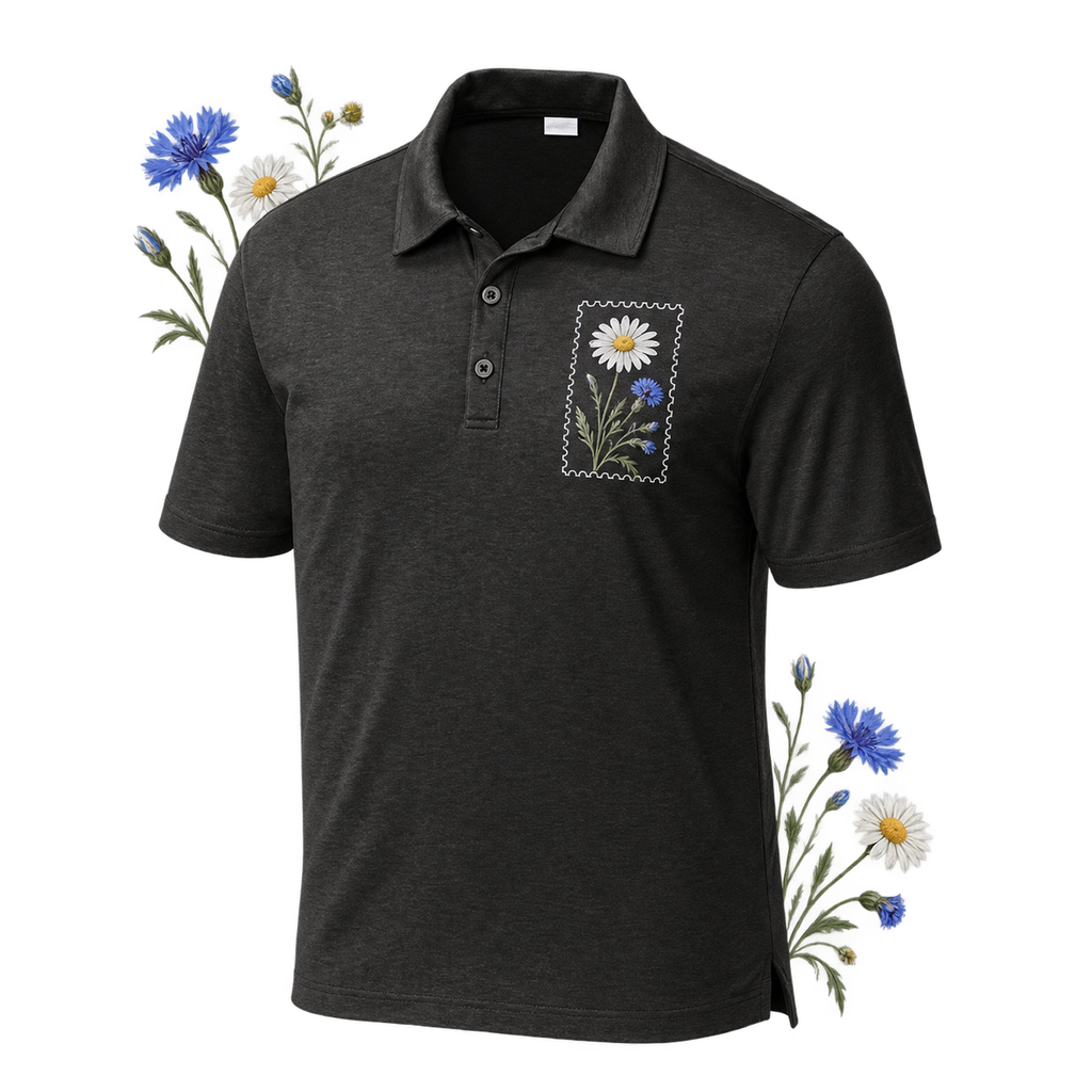 Sport-Tek ST530 with short sleeves and a polo collar