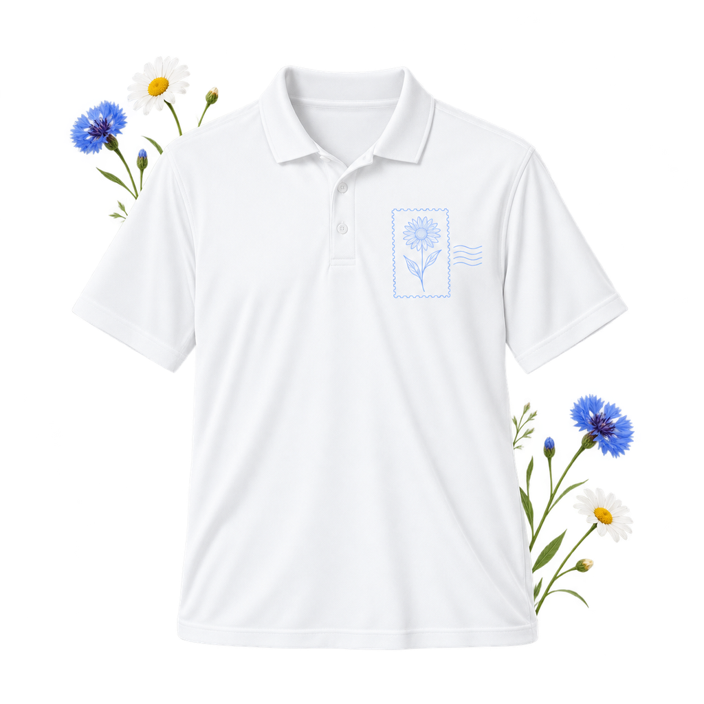 Sport-Tek ST550 with short sleeves and a polo collar