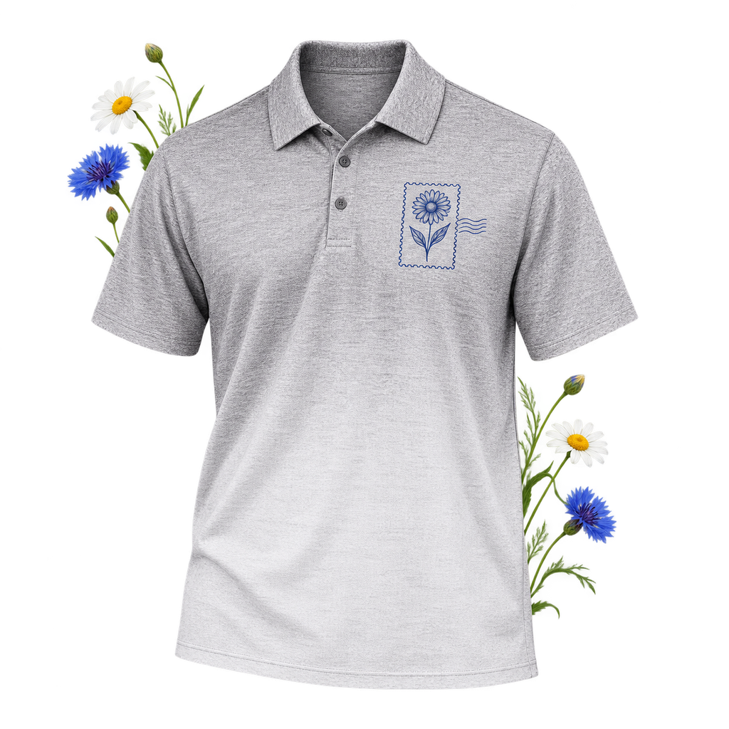 Sport-Tek ST671 with short sleeves and a polo collar