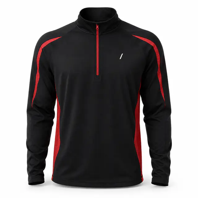 Sport-Tek ST851 Sport-Wick Stretch 1/2-Zip Pullover — 6.8 oz poly/spandex, 4-way stretch
