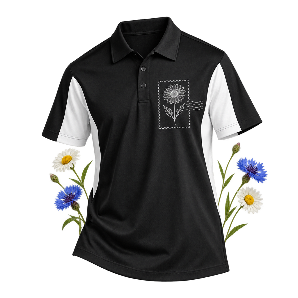 Sport-Tek TST655 with short sleeves and a polo collar