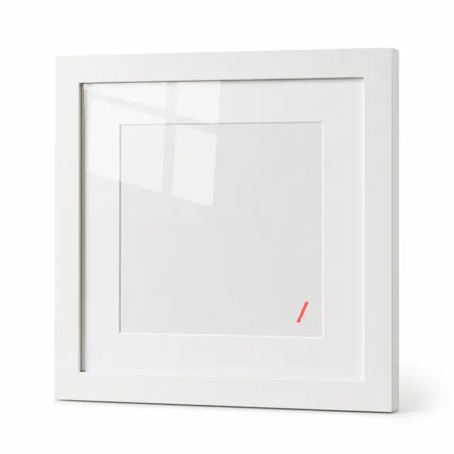 Square Framed Print square framed print - paper material and photo paper class
