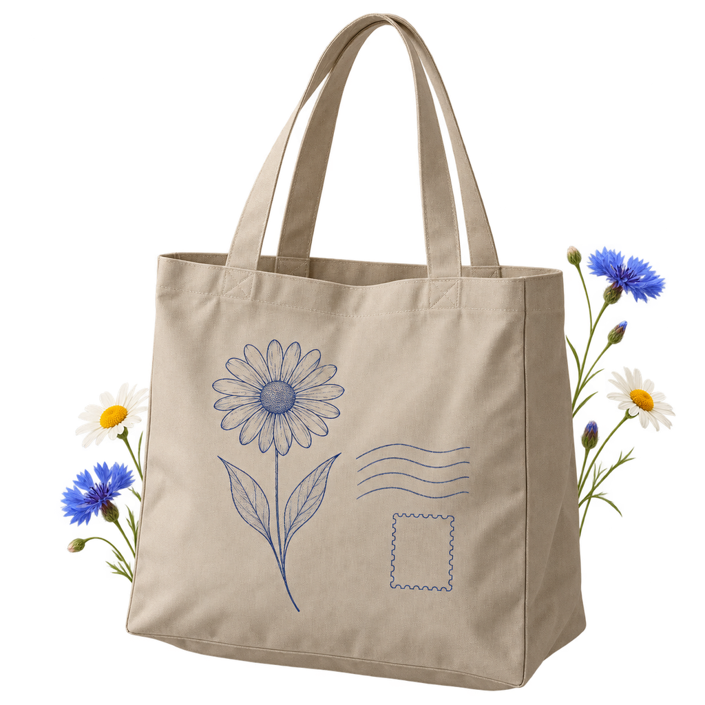 Stanley/Stella STAU116 Mid Tote bag — 220 GSM canvas in 100% recycled cotton