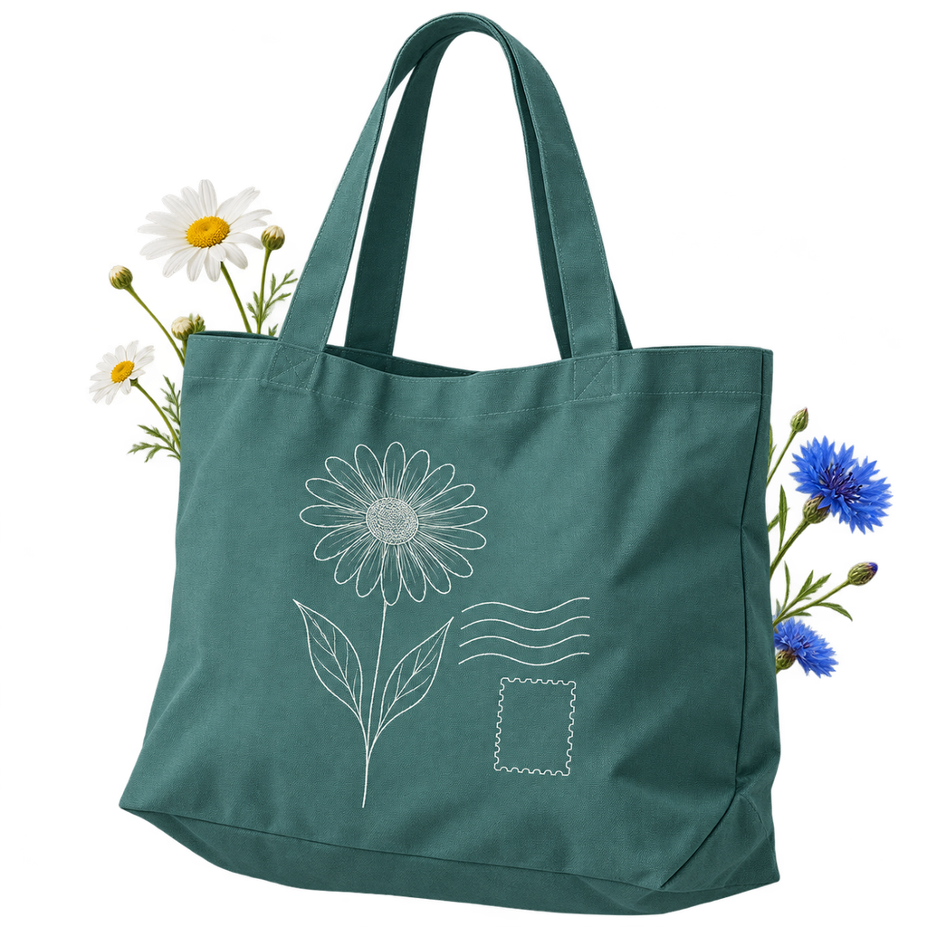 Stanley/Stella STAU117 Shopping Bag 2.0 — 400 GSM cotton canvas with snap closure