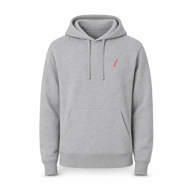 Stanley/Stella STSU168 Drummer 2.0 — 280 GSM organic cotton-recycled polyester, midweight hoodie