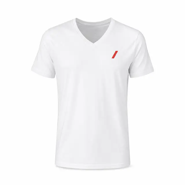 Stanley/Stella STTM562 Presenter V-Neck — 155 GSM organic ring-spun cotton, men's v-neck