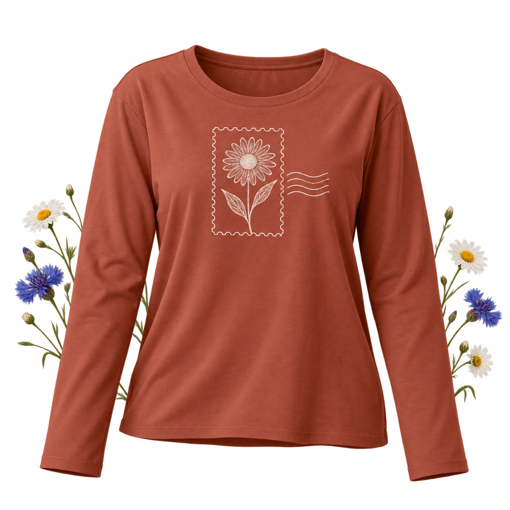Stanley/Stella STTW219 Stella Muser Long Sleeve — women's regular-fit T-shirt in 180 GSM cotton jersey