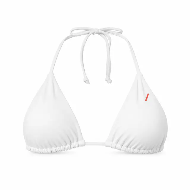 Sublicolor 025T All-Over Print Recycled Padded String Bikini Top