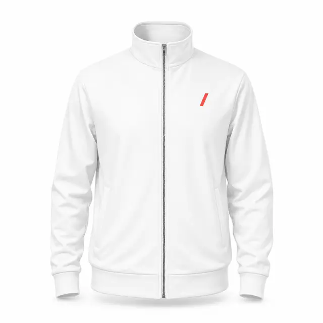 Sublicolor 145 All-Over Print Recycled Unisex Track Jacket — 95% recycled polyester, 5% spandex