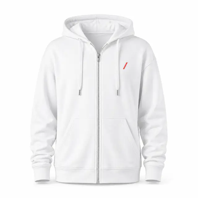 Sublicolor 812 Recycled Unisex Zip Hoodie — 95% recycled polyester, 5% spandex, full zip