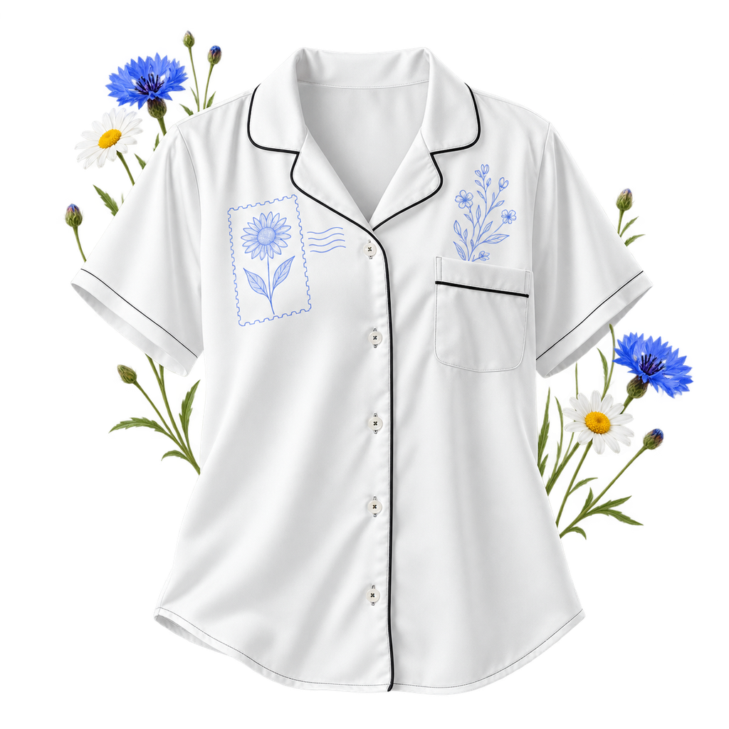 Sublicolor PC002 with short sleeves, showing its pajama top format