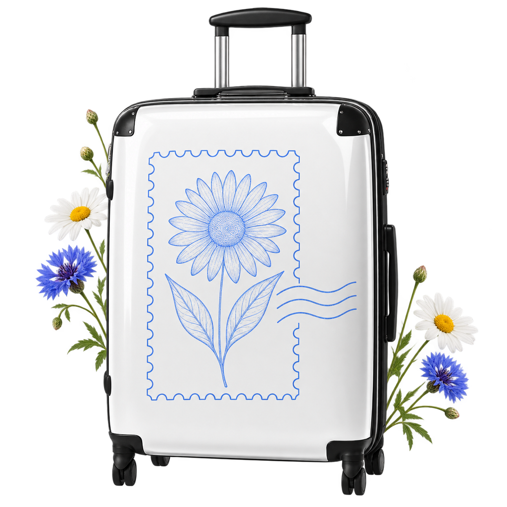 Suitcase, a suitcase for travel belongings, ready for a custom design