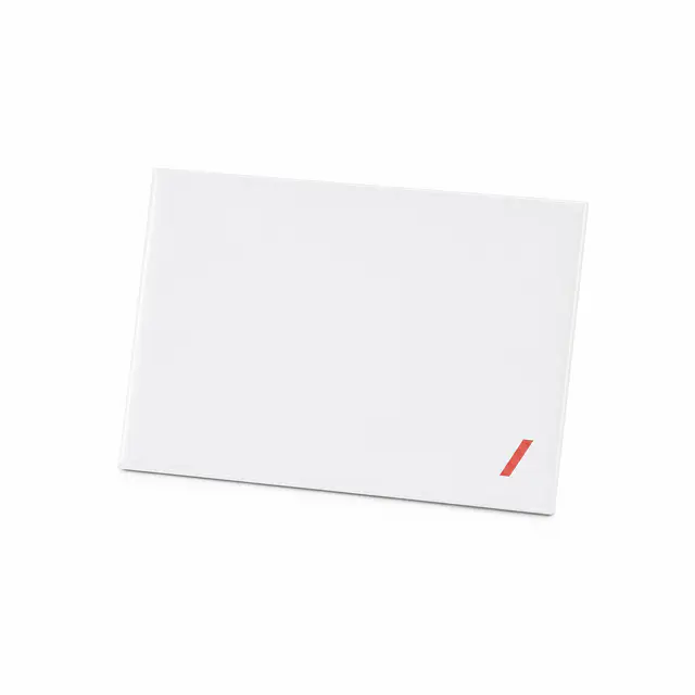 Tecre 1364 Rectangle Magnet Button Set — 2" x 3" metal shell with adhesive magnet, Dye Sublimation compatible