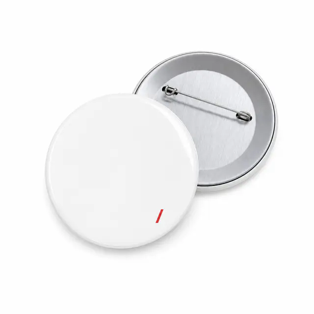 Tecre Round Pins — metal button pins for promotional items, Dye Sublimation compatible