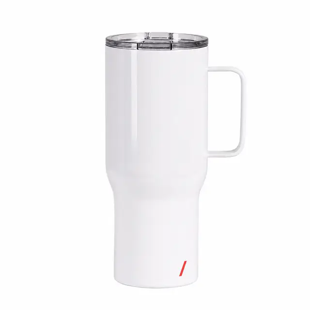 Stainless Steel Travel Mug with Handle 25oz