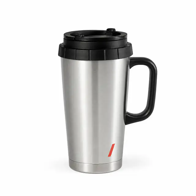 Stainless Steel Travel Mug with Handle