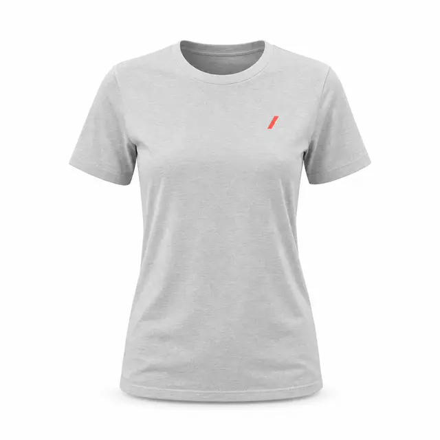 Print-on-demand tri-blend crew neck t-shirt - tri-blend material type, regular fit, crew neckline
