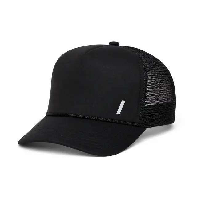 Valucap 8804H Five-Panel Trucker Cap — structured 5-panel mid-profile crown with pre-curved bill