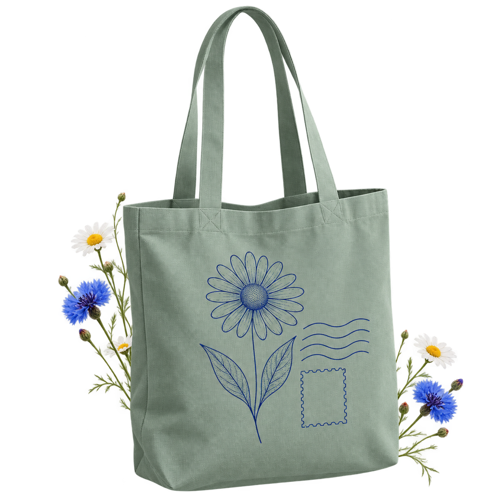 Westford Mill W697 Heavyweight Canvas Tote Bag — 100% cotton canvas, 30-litre capacity