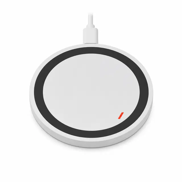 Print-on-demand wireless charger — Qi-compatible fast-charging pad with custom printed surface