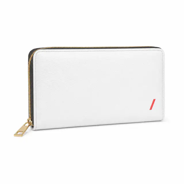 Print-on-demand zipper wallet — polyester with all-over sublimation design and zip-around closure